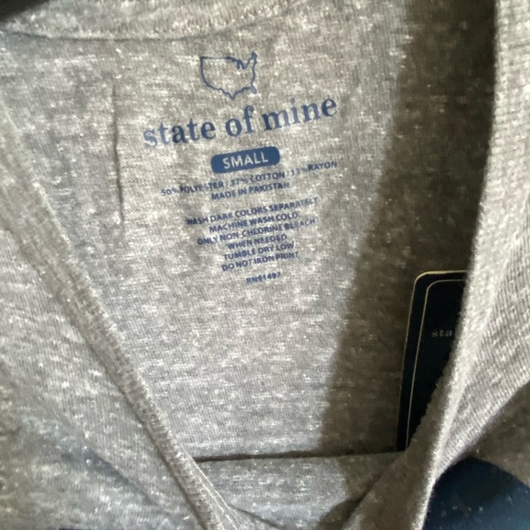 NWT Mens NEW YORK USA Gray Red Blue Short Sleeve T Shirt Small - Picture 3 of 4